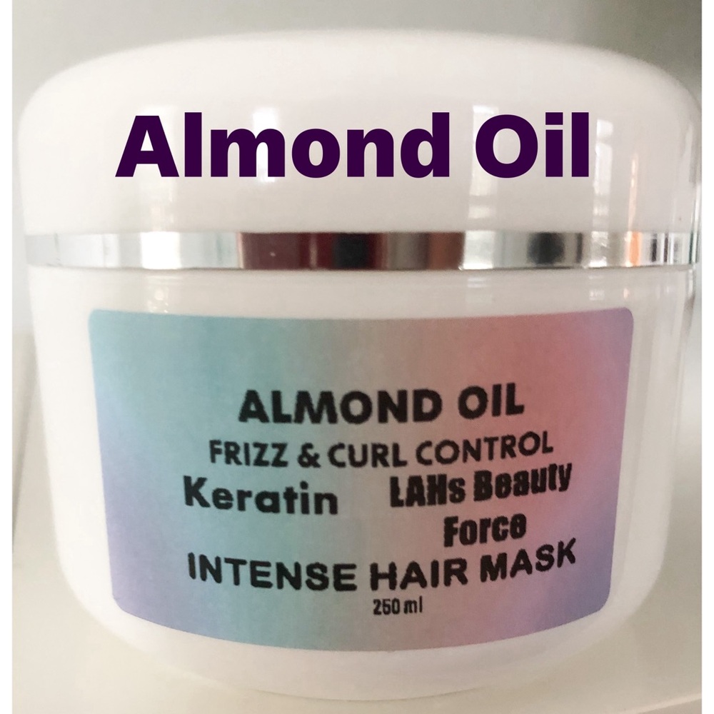 ALMOND Oil Infused Hair Mask- LAHs Beauty Force